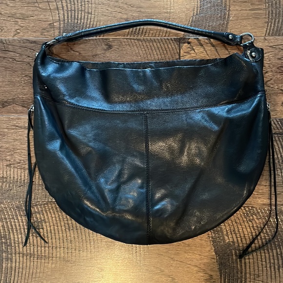 Rebecca Minkoff Bag. Black leather, silver and gold studs. - Picture 6 of 7